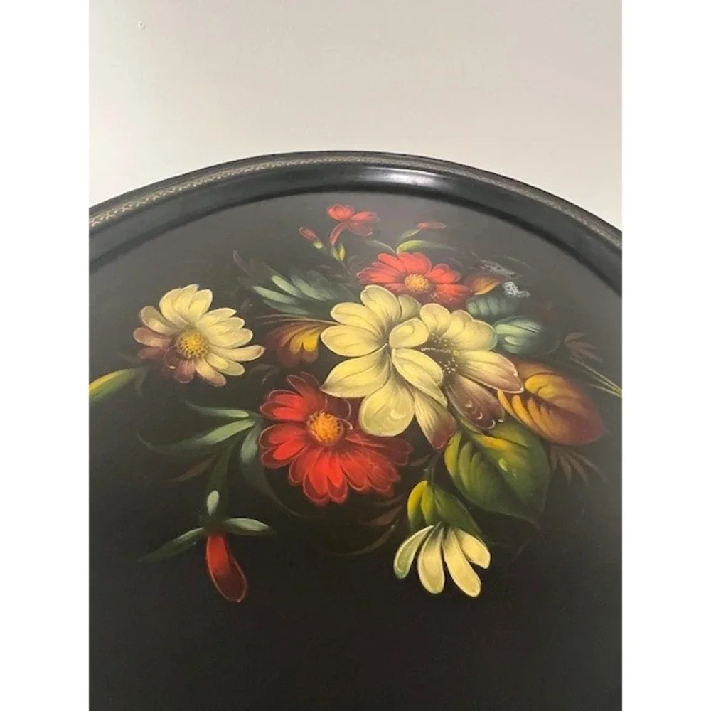 Handmade vintage zhostovo